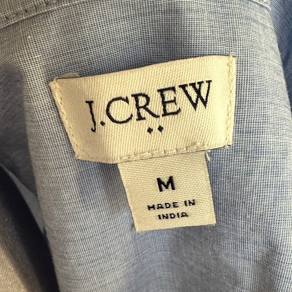 J. Crew Blue Button Down Shirt - Picture 6 of 8